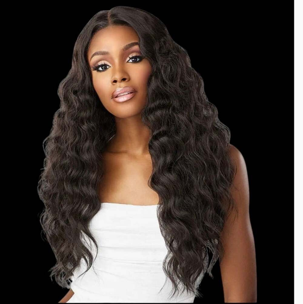 New wig Blend Butta HD Lace Front Wig - HOLLYWOOD WAVE 26 color number 2/ black